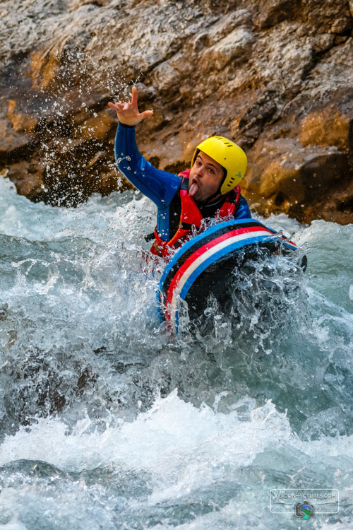 photo hydrospeed nage eau vive verdon